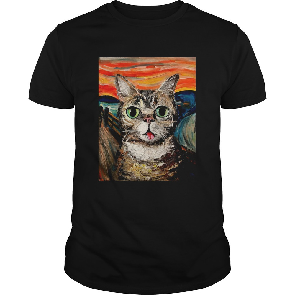 Lil Bub The Sdm Vincent Van Gogh Shirt